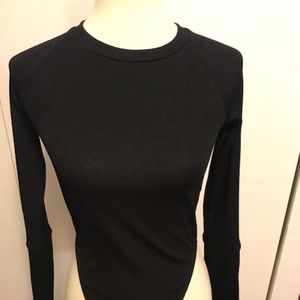 Long Bell Sleeve Thong Style Top